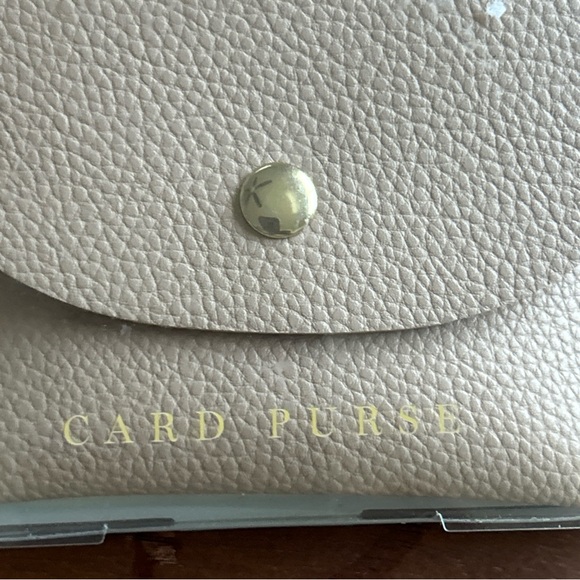 Lark and Ives Collectibles Lavender Fog Tassled Card Holder - Picture 3 of 6